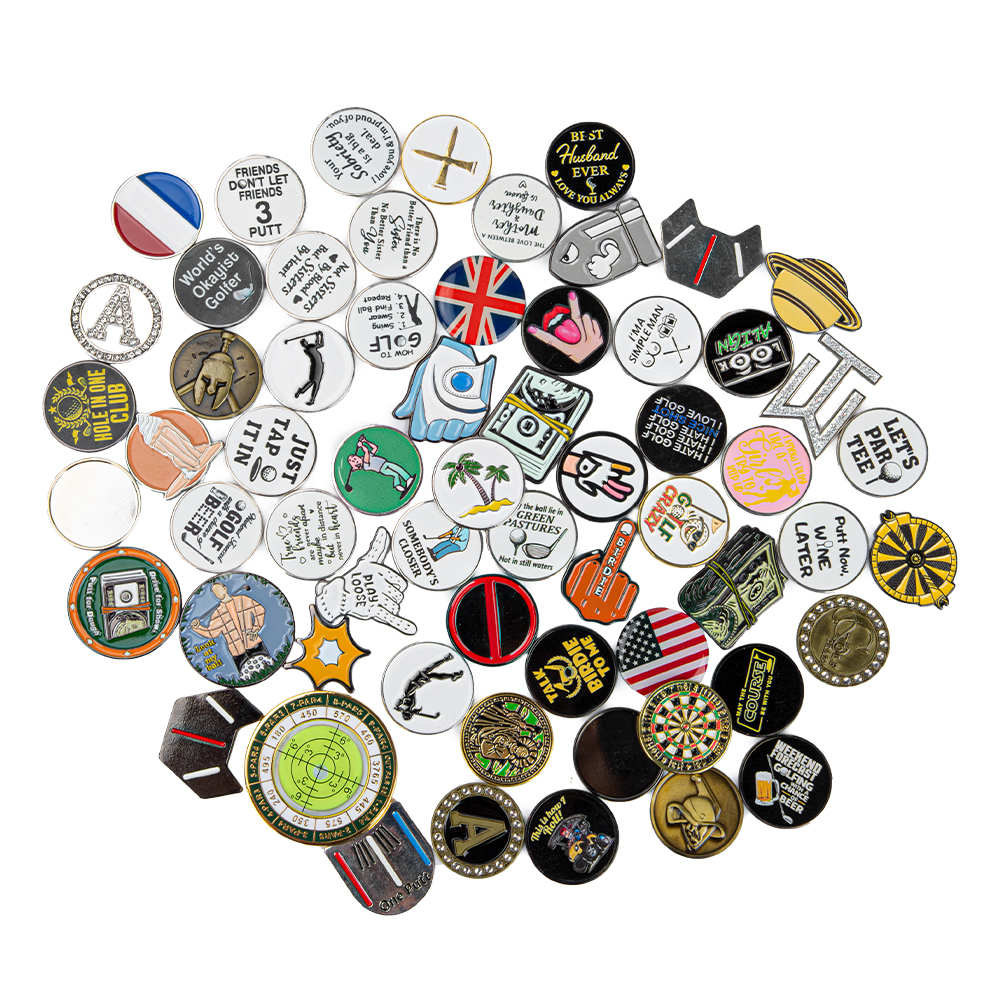 1 Custom Golf Ball Markers - 图片 1