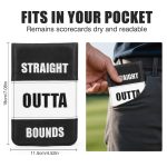 Custom Design Golf Scorecard Holder - 图片 2