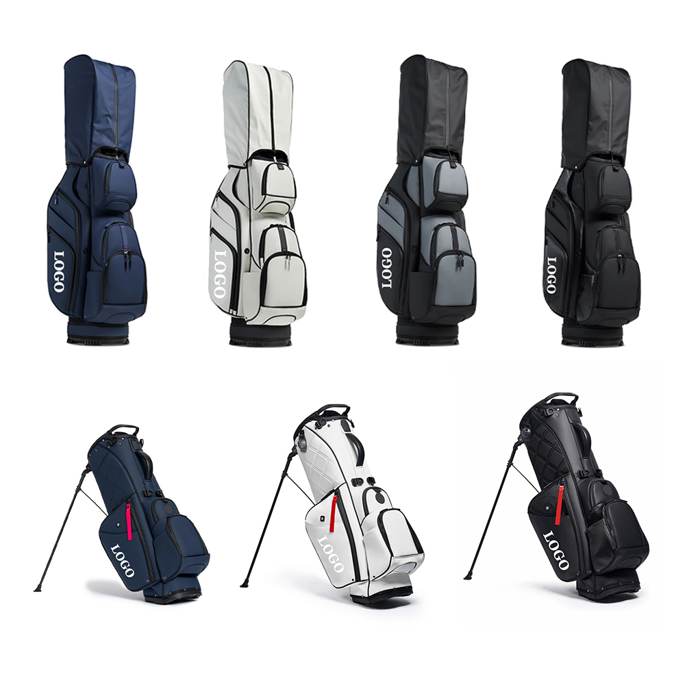 custom-golf-bag (7) Pu Leather Golf Bag - 图片 1