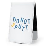 Embroidery Logo Golf Yardage Book