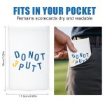 Embroidery Logo Golf Yardage Book - 图片 2