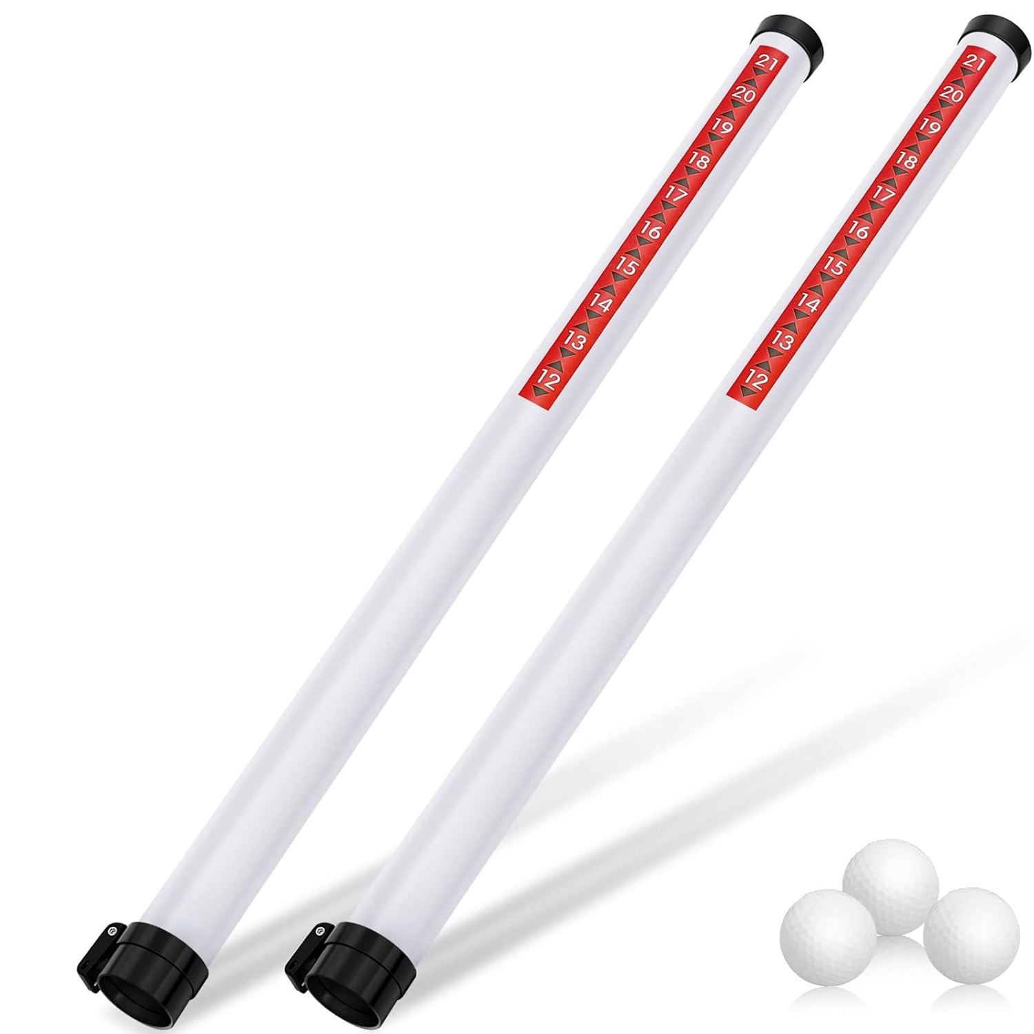 golf-ball-retriever-plastic-clear-picker-upper-tube (1) Golf Ball Retriever Plastic Clear Picker Upper Tube - 图片 1
