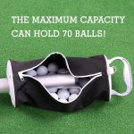 Golf Ball Shag Bag with Aluminum Handle and Frame - 图片 4