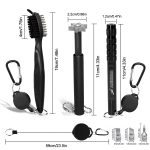 Golf Brush Groove Sharpener Tool Set - 图片 2