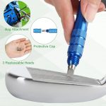 Golf Club Groove Sharpener with 3 Replaceable Heads - 图片 4