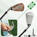 Golf Club Groove Sharpener with 3 Replaceable Heads - 图片 5