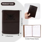 Leather Golf Yardage Book Holder - 图片 2