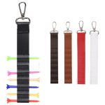 Pu Leather Golf Tee Holder