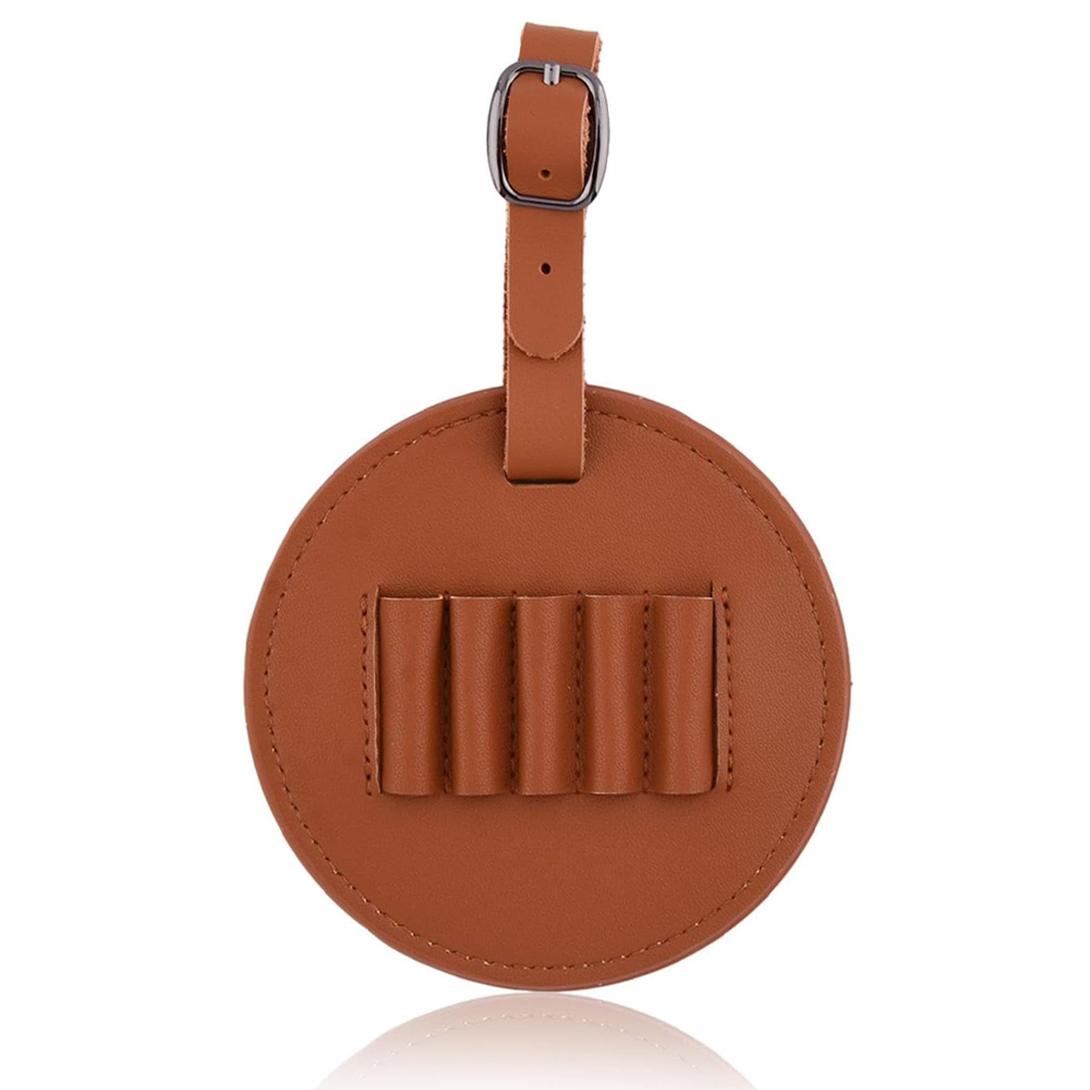 pu-leather-round-golf-tee-holder (1) Pu Leather Round Golf Tee Holder - 图片 1