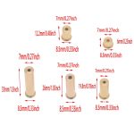 Brass Shaft Tip Weights Plugs .335 Wood Shafts 2-10g - 图片 2