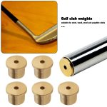 Brass Tip Weights Plugs .370 Steel Iron Shafts 2-10g - 图片 3